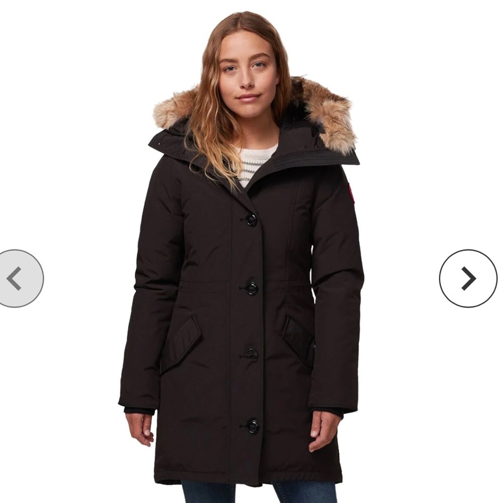 CANADA GOOSE rossclair down parka womens